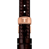 Tissot Bellissima Small Lady White Dial Brown Leather Strap Watch For Women - T126.010.36.013.00 Authentic Buy Shop Now