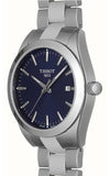 Tissot Gentleman Blue Dial Silver Steel Strap Watch For Men - T127.410.11.041.00 Authentic Buy Shop Now