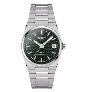 Tissot PRX Powermatic 80 Green Dial Silver Steel Strap Watch for Men - T137.207.11.091.00 Authentic Buy Shop Now