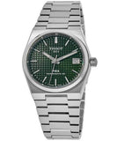 Tissot PRX Powermatic 80 Green Dial Silver Steel Strap Watch for Men - T137.207.11.091.00 Authentic Buy Shop Now