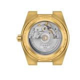 Tissot PRX Powermatic 80 Gold Dial Gold Steel Strap Watch for Men - T137.207.33.021.00 Authentic Buy Shop Now