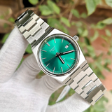 Tissot PRX Green Dial Silver Steel Strap Watch for Women - T137.210.11.081.00 Authentic Buy Shop Now