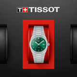 Tissot PRX Green Dial Silver Steel Strap Unisex Watch - T137.210.11.091.00 Authentic Buy Shop Now