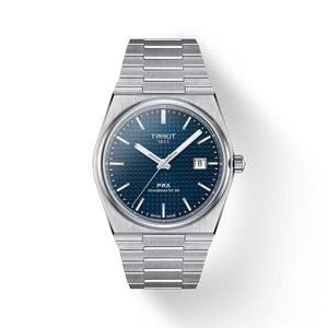 Tissot PRX Powermatic 80 Blue Dial Silver Steel Strap Watch For Men - T137.407.11.041.00 Authentic Buy Shop Now