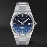 Tissot Powermatic 80 Automatic Gradient Blue Dial Silver Steel Strap Watch for Men - T137.407.11.051.01 Authentic Buy Shop Now