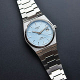 Tissot PRX Powermatic 80 Ice Blue Tiffany Dial Silver Steel Strap Watch for Men - T137.407.11.351.00 Authentic Buy Shop Now