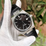 Tissot PRX Powermatic 80 Black Dial Black Leather Strap Watch for Men - T137.407.16.051.00 Authentic Buy Shop Now