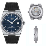 Tissot PRX Powermatic 80 Blue Dial Black Rubber Strap Watch for Men - T137.407.17.041.00 Authentic Buy Shop Now