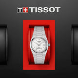 Tissot PRX Powermatic 80 White Dial Silver Steel Strap Watch for Men - T137.207.11.111.00 Authentic Buy Shop Now