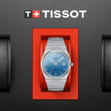 Tissot PRX Powermatic 80 Gradient Blue Dial Silver Steel Strap Watch for Men - T137.407.11.351.01 Authentic Buy Shop Now