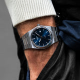 Tissot PRX Powermatic 80 Blue Dial Silver Steel Strap Watch for Men - T137.407.11.041.00 Authentic Buy Shop Now