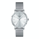 Tissot Everytime Lady Silver Dial Silver Mesh Bracelet Watch for Women - T143.210.11.011.00 Authentic Buy Shop Now