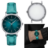 Tissot Everytime Lady Green Dial Green Leather Strap Watch for Women - T143.210.17.091.00 Authentic Buy Shop Now