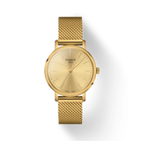 Tissot Everytime Lady Gold Dial Gold Mesh Bracelet Watch for Women - T143.210.33.021.00 Authentic Buy Shop Now