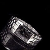 Emporio Armani Classic Black Dial Silver Stainless Steel Watch For Women - AR0157 Authentic Buy Shop Now