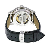 Tissot T Classic Le Locle Automatic Silver Dial Black Leather Strap Watch For Men - T41.1.423.33 Authentic Buy Shop Now