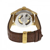 Tissot T Classic Le Locle Automatic Gold Dial Maroon Leather Strap Watch For Men - T41.5.413.73 Authentic Buy Shop Now