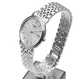 Tissot T Classic Desire White Dial Silver Steel Strap Watch for Women - T52.1.281.31 Authentic Buy Shop Now