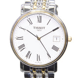 Tissot T Classic Desire White Dial Two Tone Watch For Men - T52.2.481.13 Authentic Buy Shop Now