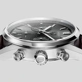 Tag Heuer Carrera Chronograph Grey Dial Brown Leather Strap Watch for Men - CBN2012.FC6483 Authentic Buy Shop Now
