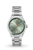 Tag Heuer Carrera Date Automatic 18K Green Dial Silver Steel Strap Watch for Women - WBN2312.BA0001 Authentic Buy Shop Now