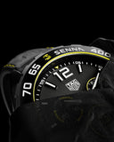 Tag Heuer Formula 1 Chronograph Senna Black Dial Black Leather Strap Watch for Men - CAZ101AJ.FC6487 Authentic Buy Shop Now