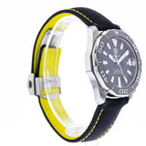 Tag Heuer Aquaracer Calibre 5 Automatic Black Dial Black Nylon Strap Watch for Men - WAY211A.FC6362 Authentic Buy Shop Now