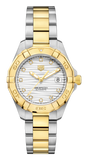 Tag Heuer Aquaracer Automatic Diamonds Silver Dial Two Tone Steel Strap Watch for Women - WBD2321.BB0320 Authentic Buy Shop Now