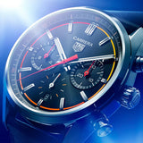 Tag Heuer Carrera Chronograph Black Dial Black Leather Strap Watch for Men - CBN201C.FC6542 Authentic Buy Shop Now