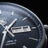 Tag Heuer Carrera Automatic Blue Dial Silver Steel Strap Watch for Men - WAR201E.BA0723 Authentic Buy Shop Now