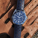 Tag Heuer Formula 1 Bucherer Blue Edition Blue Dial Blue Calfskin Strap Watch for Men - WAZ2015.FT8023 Authentic Buy Shop Now