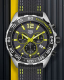 Tag Heuer Formula 1 Chronograph Grey Dial Black Nylon Strap Watch for Men - CAZ101AG.FC8304 Authentic Buy Shop Now