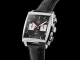 Tag Heuer Monaco Automatic Chronograph Black Dial Black Leather Strap Watch for Men - CBL2113.FC6177 Authentic Buy Shop Now