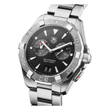 Tag Heuer Aquaracer Quartz Black Dial Silver Steel Strap Watch for Men - WAY111Z.BA0928 Authentic Buy Shop Now