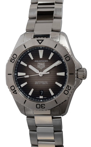 Tag Heuer Aquaracer Professional 200 Automatic Black Dial Silver Steel Strap Watch for Men - WBP2110.BA0627 Authentic Buy Shop Now