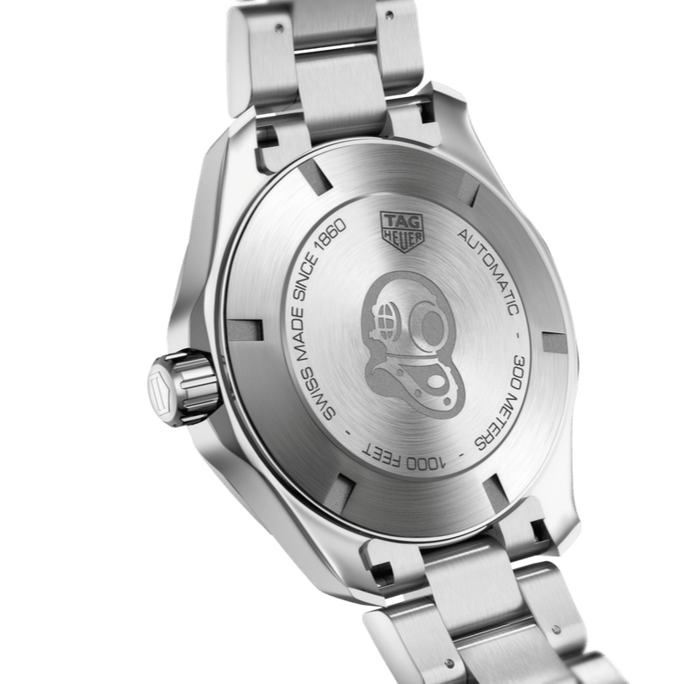 Tag Heuer Aquaracer Calibre 5 Automatic Sunray Brown Dial Silver Steel Strap Watch for Men - WAY2018.BA0927 Authentic Buy Shop Now