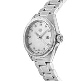 Tag Heuer Formula 1 White Mother of Pearl Dial Silver Steel Strap Watch for Women - WBJ1319.BA0666 Authentic Buy Shop Now