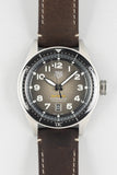 Tag Heuer Autavia Automatic Grey Dial Brown Leather Strap Watch for Men - WBE5114.FC8266 Authentic Buy Shop Now