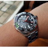 Tag Heuer Aquaracer Calibre 5 Premiere League Edition Black Dial Silver Stainless Steel Watch for Men - WAY201D.BA0927 Authentic Buy Shop Now