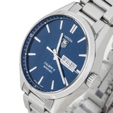 Tag Heuer Carrera Automatic Blue Dial Silver Steel Strap Watch for Men - WAR201E.BA0723 Authentic Buy Shop Now