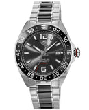 Tag Heuer Formula 1 Calibre 5 Anthracite Dial Two Tone Steel Strap Watch for Men - WAZ2011.BA0843 Authentic Buy Shop Now