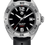 Tag Heuer Formula 1 Automatic Black Dial Black Rubber Strap Watch for Men - WAZ2113.FT8023 Authentic Buy Shop Now