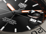 Tag Heuer Aquaracer Calibre 5 Bamford Limited Edition Black Dial Grey Steel Strap Watch for Men - WAY208C.FC6383 Authentic Buy Shop Now