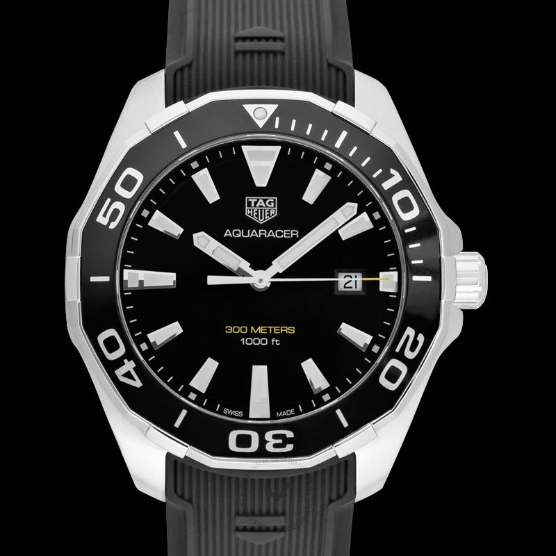 Tag Heuer Aquaracer Black Dial Watch for Men - WAY101A.FT6141 Authentic Buy Shop Now