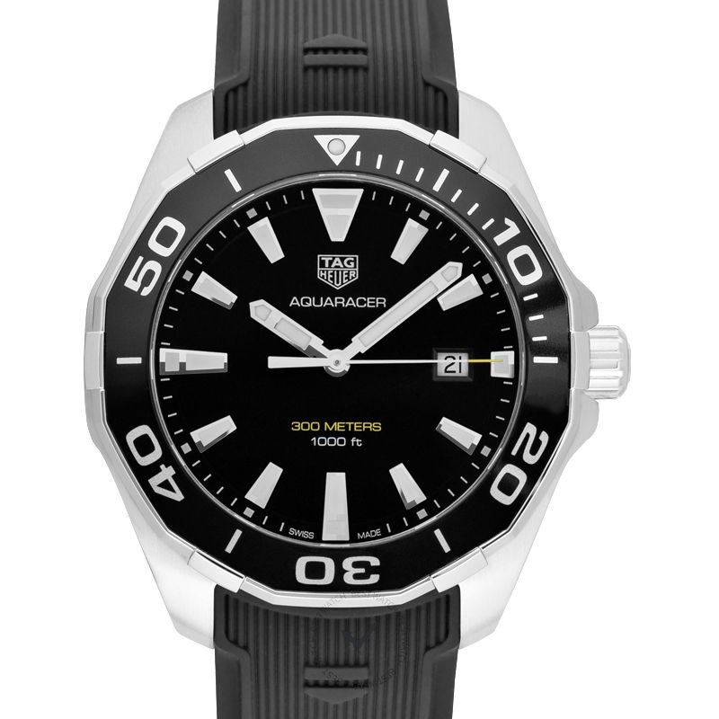 Tag Heuer Aquaracer Black Dial Watch for Men - WAY101A.FT6141 Authentic Buy Shop Now
