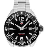 Tag Heuer Formula 1 Quartz Black Dial Silver Steel Strap Watch for Men - WAZ1110.BA0875 Authentic Buy Shop Now