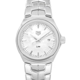Tag Heuer Link Quartz Mother of Pearl Dial Silver Steel Strap Watch for Women - WBC1310.BA0600 Authentic Buy Shop Now