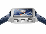Tag Heuer Monaco Gulf Automatic Chronograph Blue Dial Blue Leather Strap Watch for Men - CBL2115.FC6494 Authentic Buy Shop Now