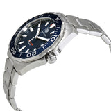 Tag Heuer Aquaracer Blue Dial Silver Steel Strap Watch for Men - WAY101C.BA0746 Authentic Buy Shop Now