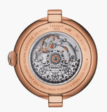 Tissot Bellissima Automatic Silver Dial Brown Leather Strap Watch For Women - T126.207.36.013.00 Authentic Buy Shop Now